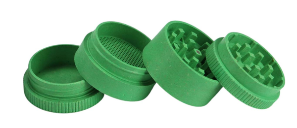 Grinder "Kunststoff / Hanf" 4-teilig 55mm